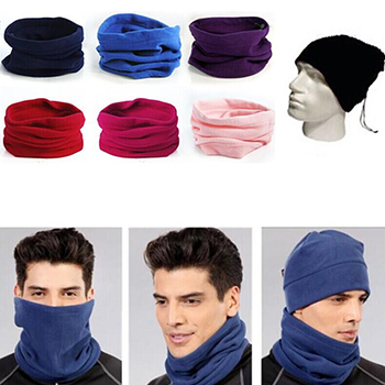 3-in-1 Polar Fleece Neck Warmer/Hat/Scarf/Face Mas